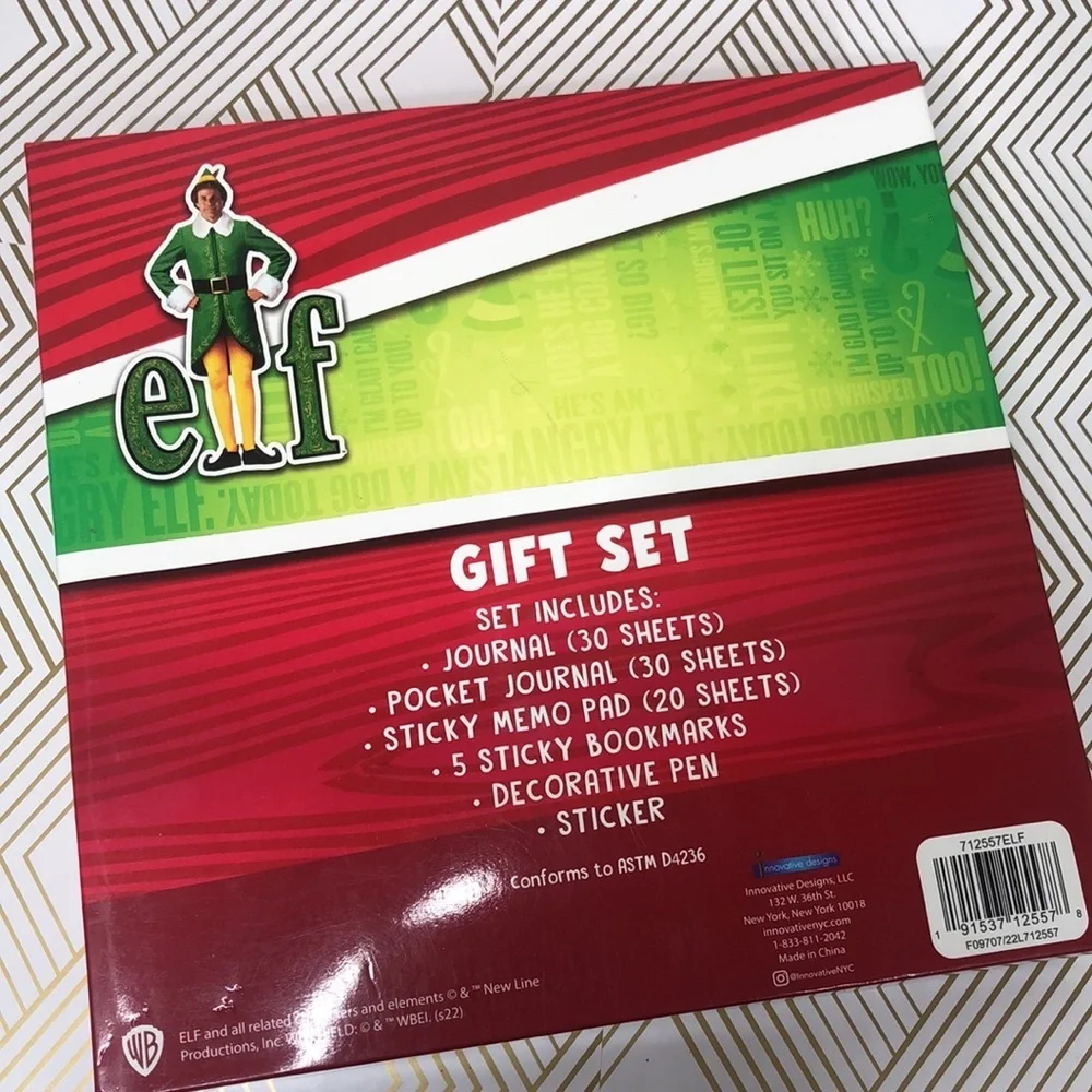Elf Christmas gift set